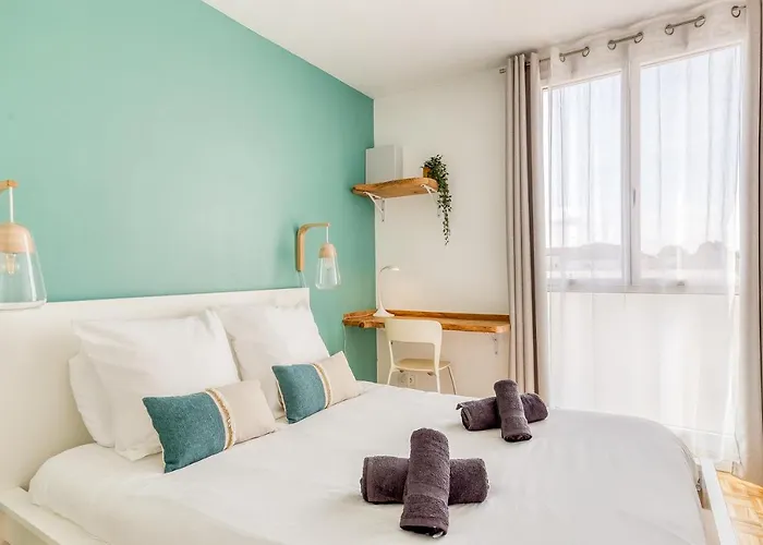 Apartment - Ac - Rer B&c - Easy Check-in *